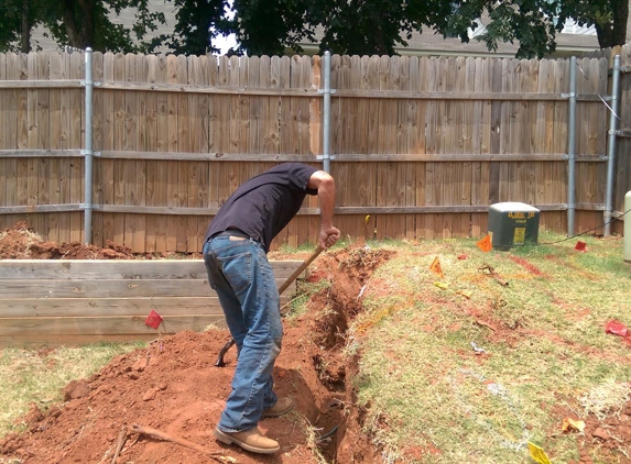 Integrity  Plumbing Company, Inc. - Oklahoma City, OK. Gas line repairs