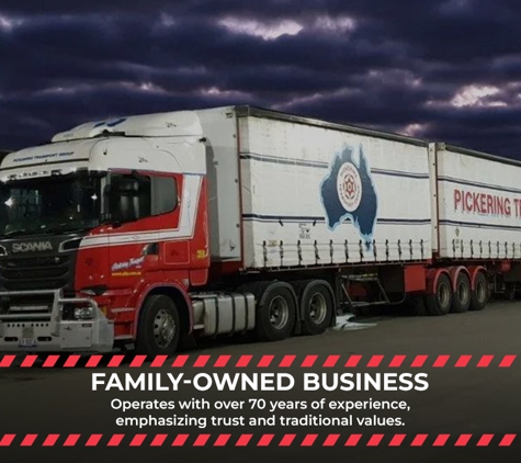 Pickering Transport Group - Swan Hill, VIC. Family-Owned Business