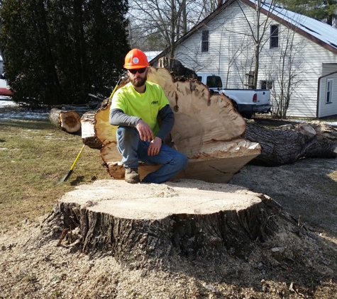 Saws and Spikes - Fowler, OH. 10 ft diameter Hard Maple.