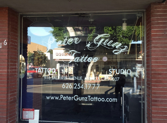 Peter Gunz Tattoo Studio - Arcadia, CA. Outside