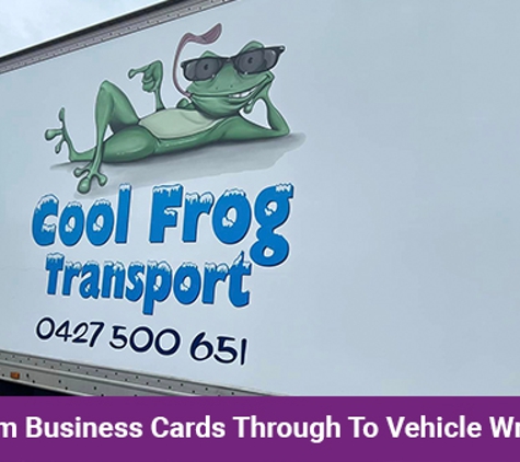 Wizartry Signs - East Bendigo, VIC. From Business Cards Through To Vehicle Wraps