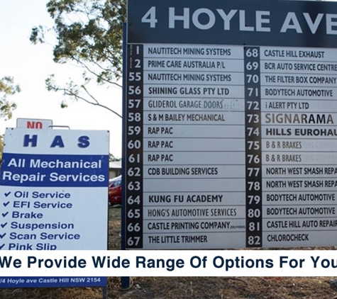 HAS - Hong's Automotive Services - Castle Hill, NSW