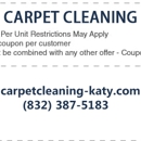 Carpet Cleaning Katy - Carpet & Rug Cleaners-Water Extraction