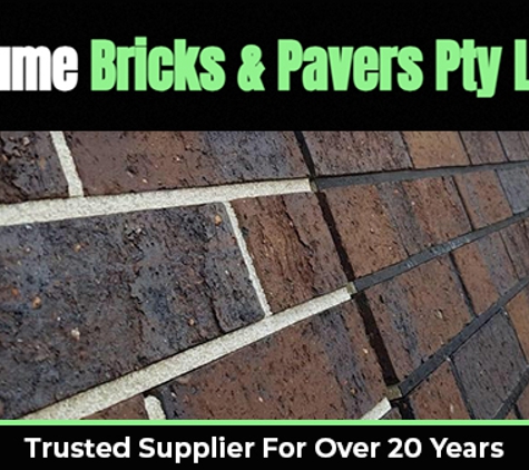 Hume Bricks & Pavers Pty Ltd - Campbellfield, VIC. Trusted Supplier For Over 20 Years