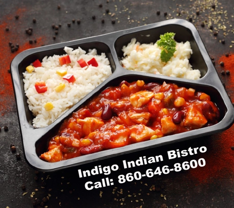 Indigo Indian Bistro - Manchester, CT. Lunch Box (Tue - Sun)
11 am - 3 pm
Indigo Indian Bistro Manchester CT