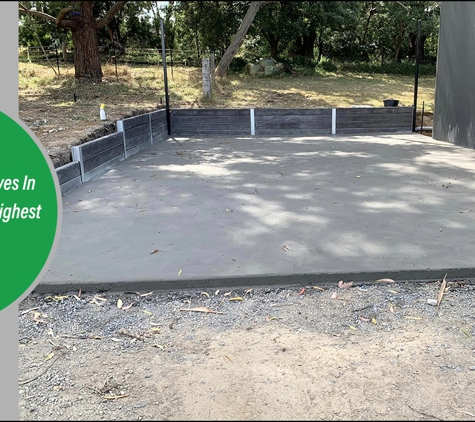 Hands on Concrete Vic. We Pride Ourselves In Delivering The Highest Level Of Service