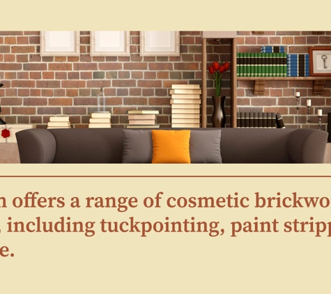 Perth Restoration - Greenwood, WA. Our team offers a range of cosmetic brickwork services, including tuckpointing, paint stripping and more.