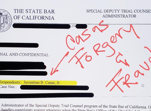 J B Casas Law Offices - Montebello, CA. JB CASAS FORGERY & FRAUD. FORENSIC EXAMINER & MONTEBELLO POLICE DEPARTMENT REQUESTS CASAS APPEARENCE ASAP!