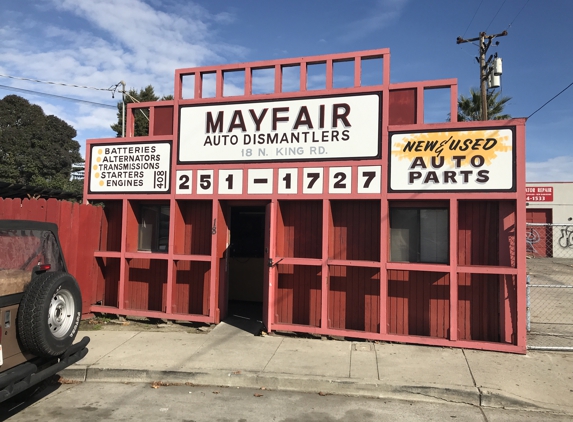 Mayfair Auto Wreckers - San Jose, CA