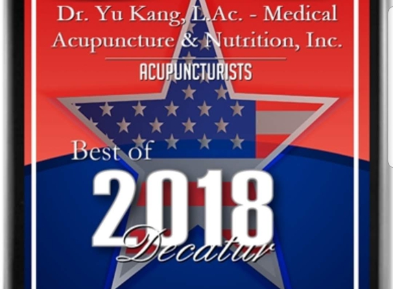 Medical Acupuncture & Nutrition - Dr. Yu Kang - Decatur, GA