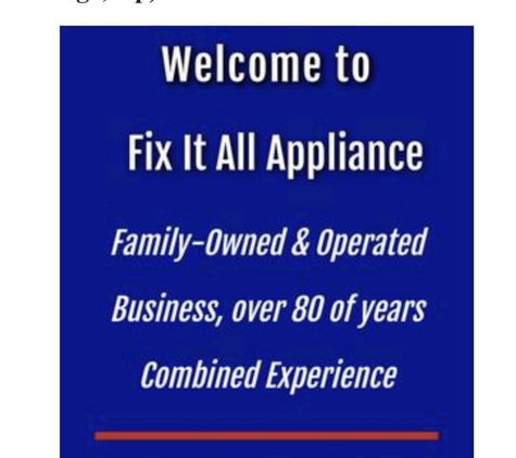 Fix it All Appliance Repair - Westminster, CO. We repair in all Denver cities specializing in Westminster, Thorton, Lakewood, Arvada, Erie and Louisville