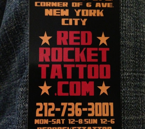 Red Rocket Tattoo - New York, NY