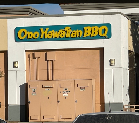 Ono Hawaiian BBQ - Hemet, CA