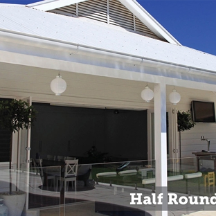 Stratco - Capalaba, QLD. Half Round Gutter