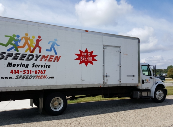 Speedymen Moving & Delivery - Milwaukee, WI. Truck looks nice