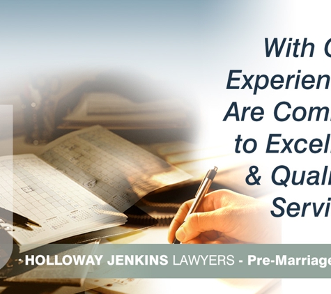 Holloway Jenkins Lawyers - Sinnamon Park, QLD. With Our Experience We Are Comitted to Excellence & Quality of Service