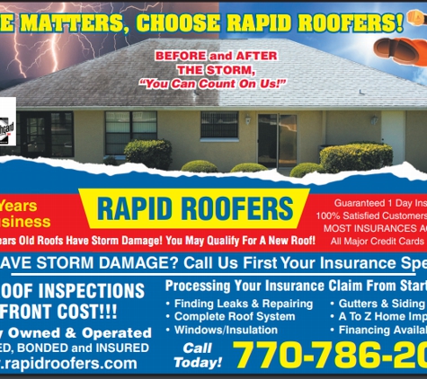 Rapid Roofers - Conyers, GA