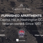 Capitol Hill Stay-Veteran Owned Furnished Housing Temporary Extended Stay Washington DC Since 1997