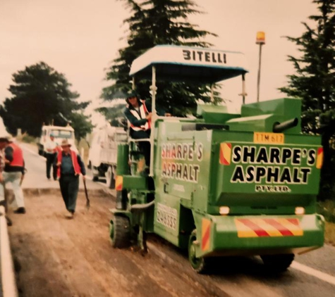 Sharpe Bros. Civil Contractors Asphalt Specialists - West Gosford, NSW. Sharpe Bros road maintenance, fix the road, fix the carpark