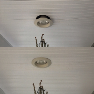 Mr Handyman - Malvern, PA. Loose exterior light repair.