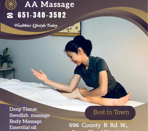 AA massage - Roseville, MN