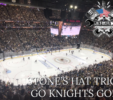 Monaghan's Auto Repair - Las Vegas, NV. Go Knights Go!

Call Monaghan's Auto Repair at 702-906-2444 to schedule a diagnostic.

http://www.monaghanautorepair.com/Mechanic