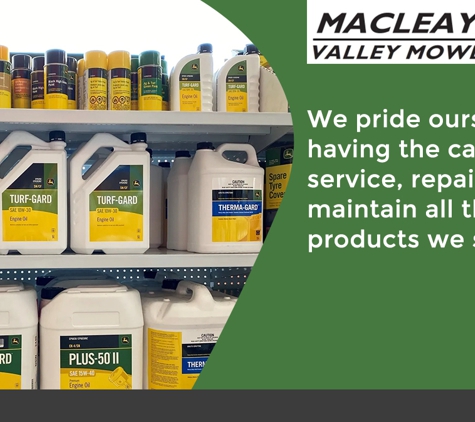 Macleay Valley Mower Centre - South Kempsey, NSW. Capacity To Service, Repair And Maintain
