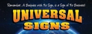 Universal Signs - Engraving