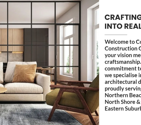 Cooper Construction Group - Roseville, NSW. Crafting Dreams Into Reality