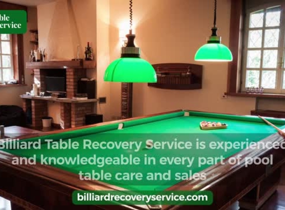 Billiard Table Recovery Service - Greenville, MI