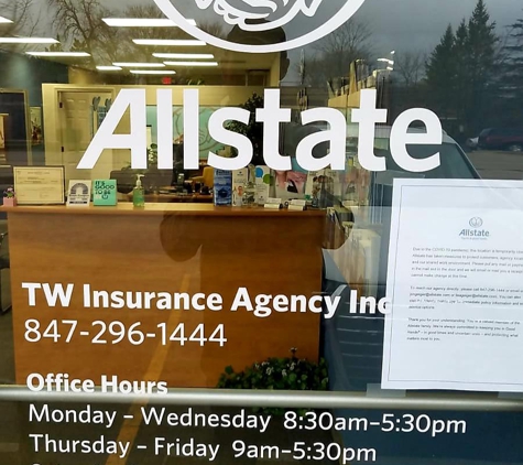 TW Insurance Agency, Inc.: Allstate Insurance - Mount Prospect, IL