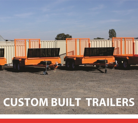 M D Steel Fabrication - Forbes, NSW. Custom Built Trailers