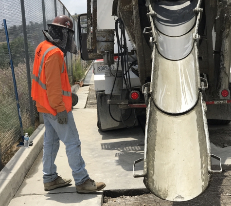 Elias Asphalt Engineering Co. - Los Angeles, CA. Getting ready to pour some concrete in Santa Monica, CA