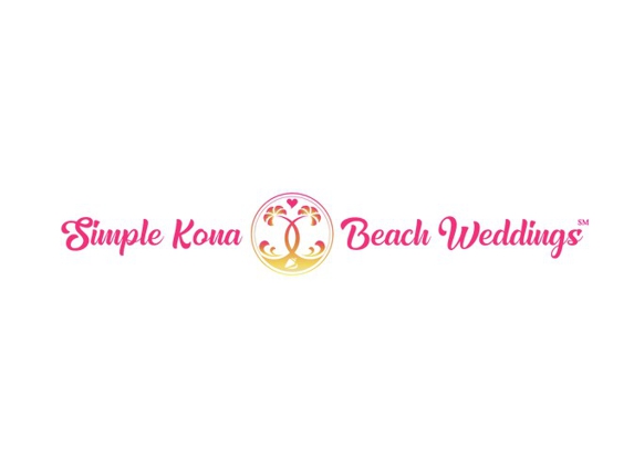 Simple Kona Beach Weddings