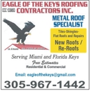 Eagle Of The Keys Roofing Contractor Inc - Roofing Contractors