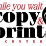While You Wait Copy and Print Center