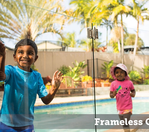 Stratco - Capalaba, QLD. Frameless Glass