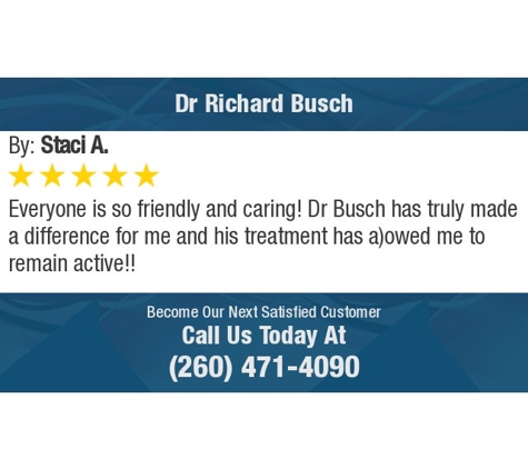 Busch Chiropractic Clinic/DRS Protocol - Fort Wayne, IN