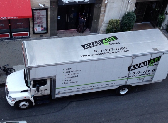 Available Movers & Storage - Bronx, NY