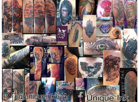 Unique Ink Tattoo Studio - Columbus, OH