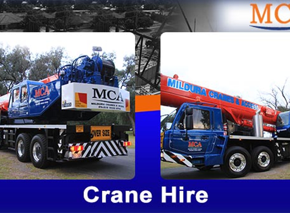 Mildura Cranes & Access - Mildura, VIC. Crane Hire