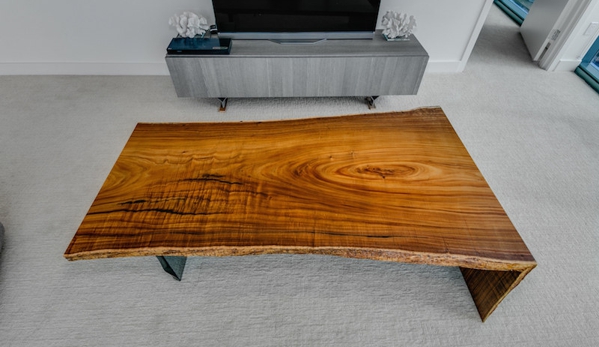 Satoshi Yamauchi Woodworks - Honolulu, HI. Koa wood coffee table