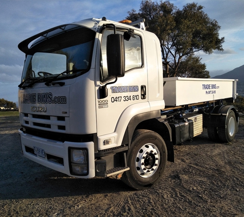 Tradie Bins - Geilston Bay, TAS. Small narrow skip bin TB039 4.5m3 L 4.05m x W 1.8m x H 0.62m.
