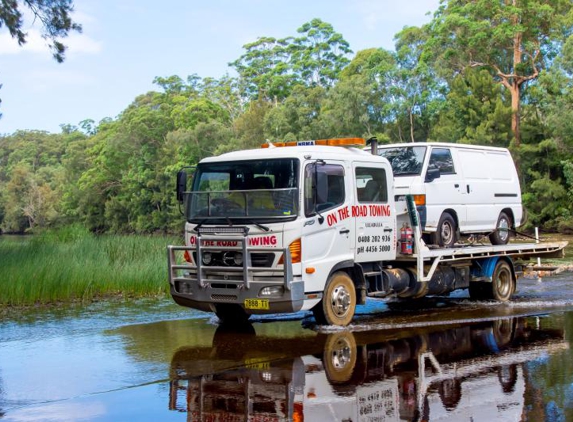 Garners On The Road Towing - Conjola, NSW. Shallow Crossing.  Garners On The Road Towing. 24-7 Tows Ulladulla South Coast NSW