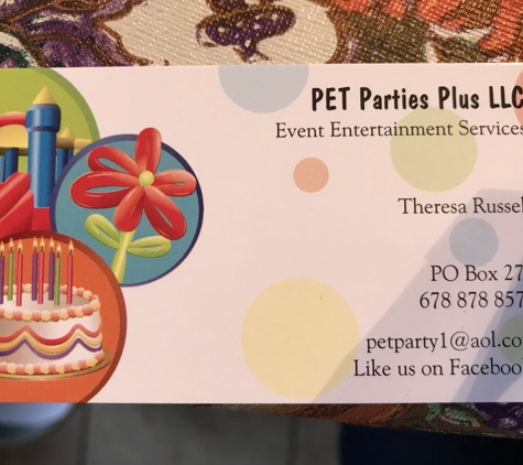 Pet Parties Plus - Grayson, GA. Your One Stop Shop!