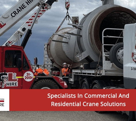 AGL & Son Crane Hire - Morgan, SA. Specialists In Commercial And Residential Crane Solutions
