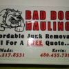 Bad Dog hauling trash removal services gallery