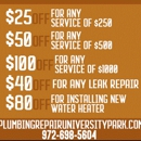 Plumbing Repair University park
