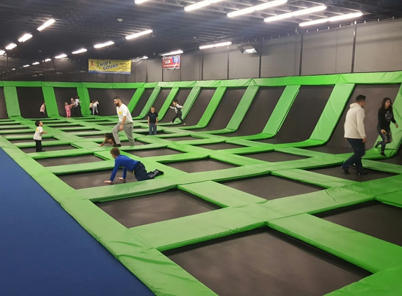 The wAIRhouse Trampoline Park - Salt Lake City, UT. Main area