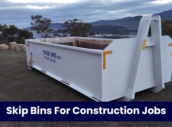 Tradie Bins - Geilston Bay, TAS. Skip Bins For Construction Jobs
